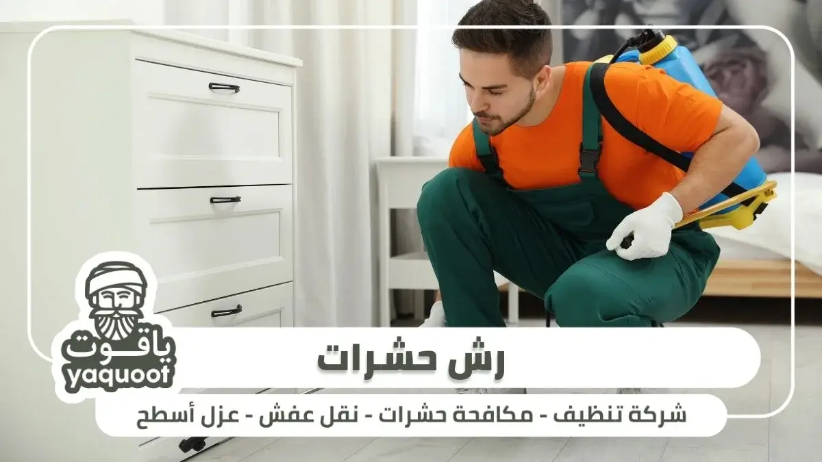 رش حشرات